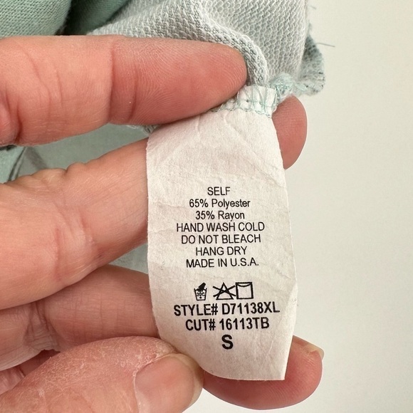 White Birch A Little Something Sweet Dress in Mint Women’s Size Small - Picture 12 of 12